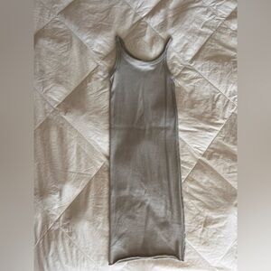 H&M midi ribbed dress